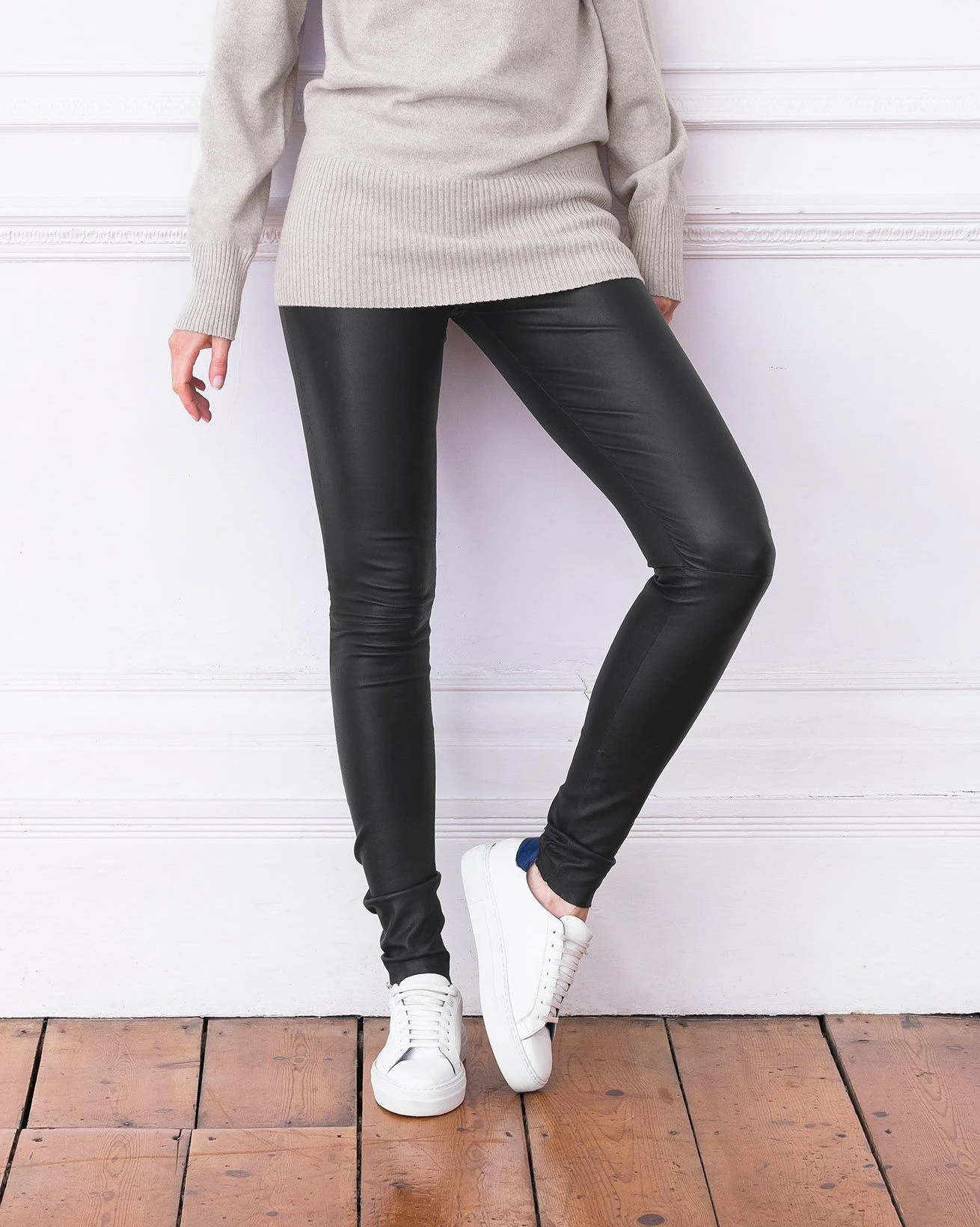 Stretch Leather Leggings 8 Stretch Leather Leggings - Image 6
