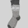 Women's Cashmere Cotton Fair Isle Socks -Celtic & Co Store 105828