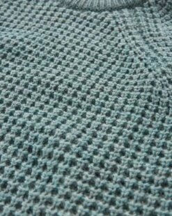 Men's Waffle Stitch Crew -Celtic & Co Store 106449