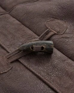 Men's Shearling Celtic Duffle Coat -Celtic & Co Store 127417