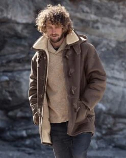 Celtic & Co Store 29 Men's Shearling Celtic Duffle Coat