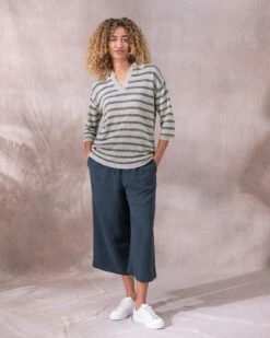 Linen Polo Top -Celtic & Co Store 134545