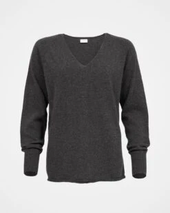 Supersoft Slouch V Neck Sweater -Celtic & Co Store 142319