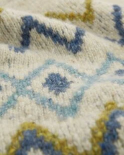 Donegal Zig Zag Mock Neck Sweater -Celtic & Co Store 143809