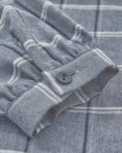 Check Button Through Blouse -Celtic & Co Store 144042