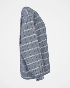 Check Button Through Blouse -Celtic & Co Store 144044