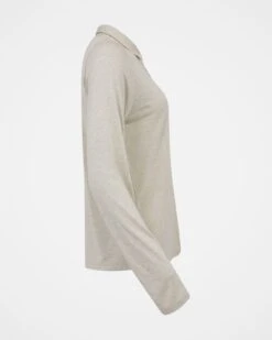 Long Sleeve Polo Top -Celtic & Co Store 144106