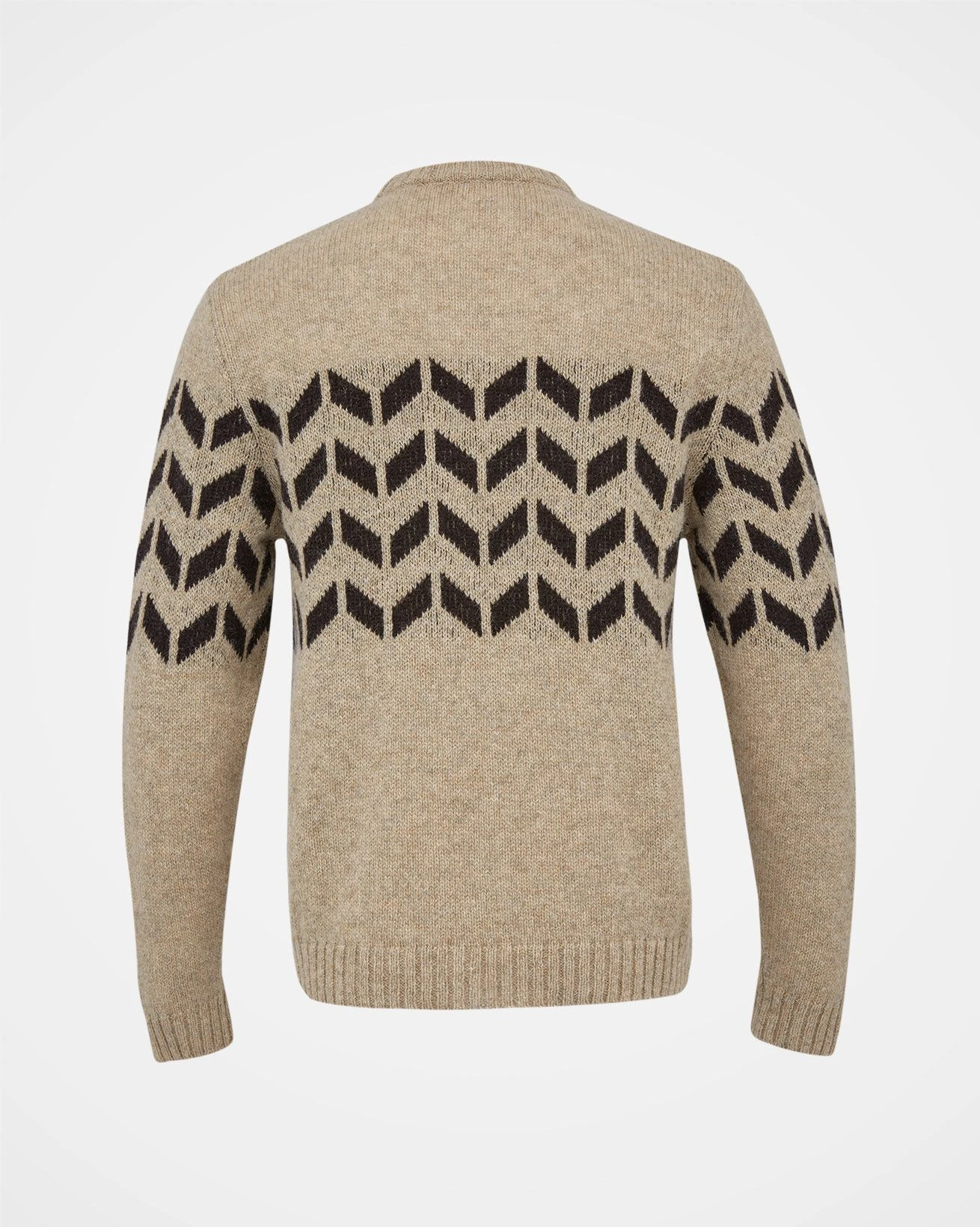 Men's Shetland Chevron Sweater 6 Men's Shetland Chevron Sweater - Image 4