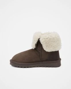 Fold Down Shearling Boots -Celtic & Co Store 144304