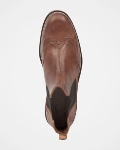 Men's Chelsea Brogue Boots -Celtic & Co Store 147500