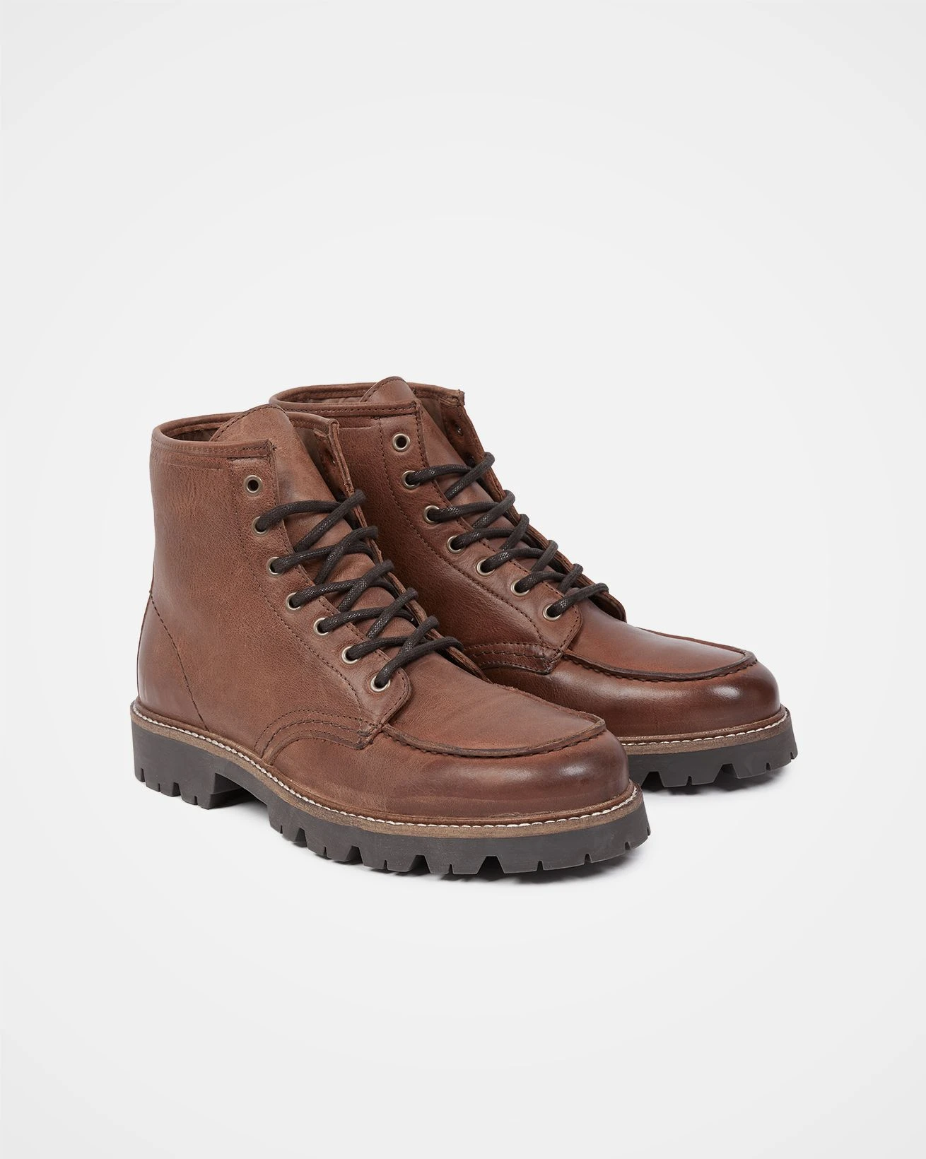 Men's Toe Stitch Lace Up Boot 4 Men's Toe Stitch Lace Up Boot - Image 2