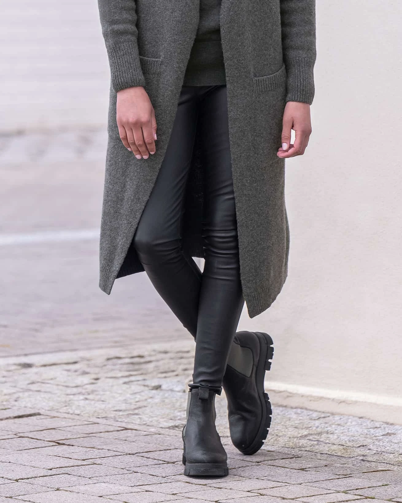 Stretch Leather Leggings 3 Stretch Leather Leggings