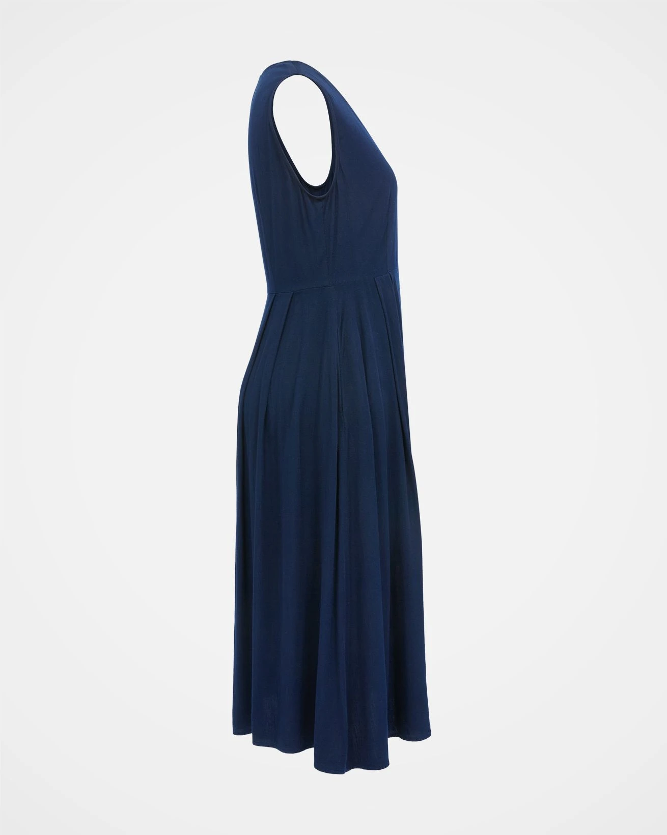 Sleeveless Button Through Midi Dress 7 Sleeveless Button Through Midi Dress - Image 5