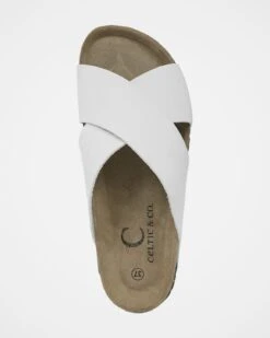 Nubuck Crossover Slides -Celtic & Co Store 158856
