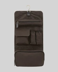 Trim Leather Wash Bag Roll -Celtic & Co Store 163839