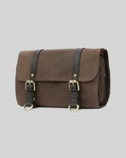 Trim Leather Wash Bag Roll -Celtic & Co Store 163840