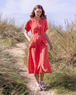 Linen Button Through Dress 13 Linen Button Through Dress -Celtic & Co Store 166898