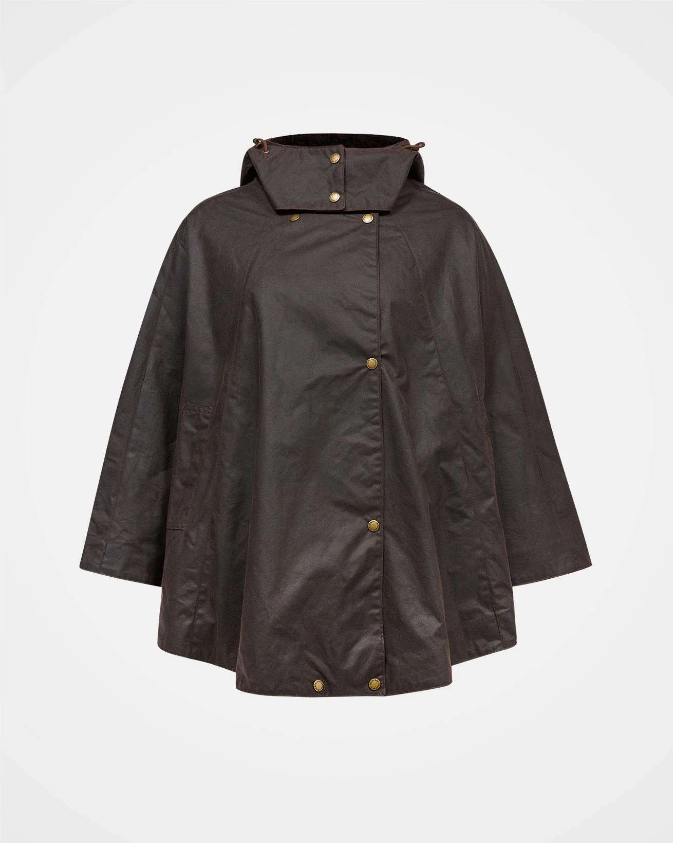 Waxed Cotton Cape 5 Waxed Cotton Cape - Image 3