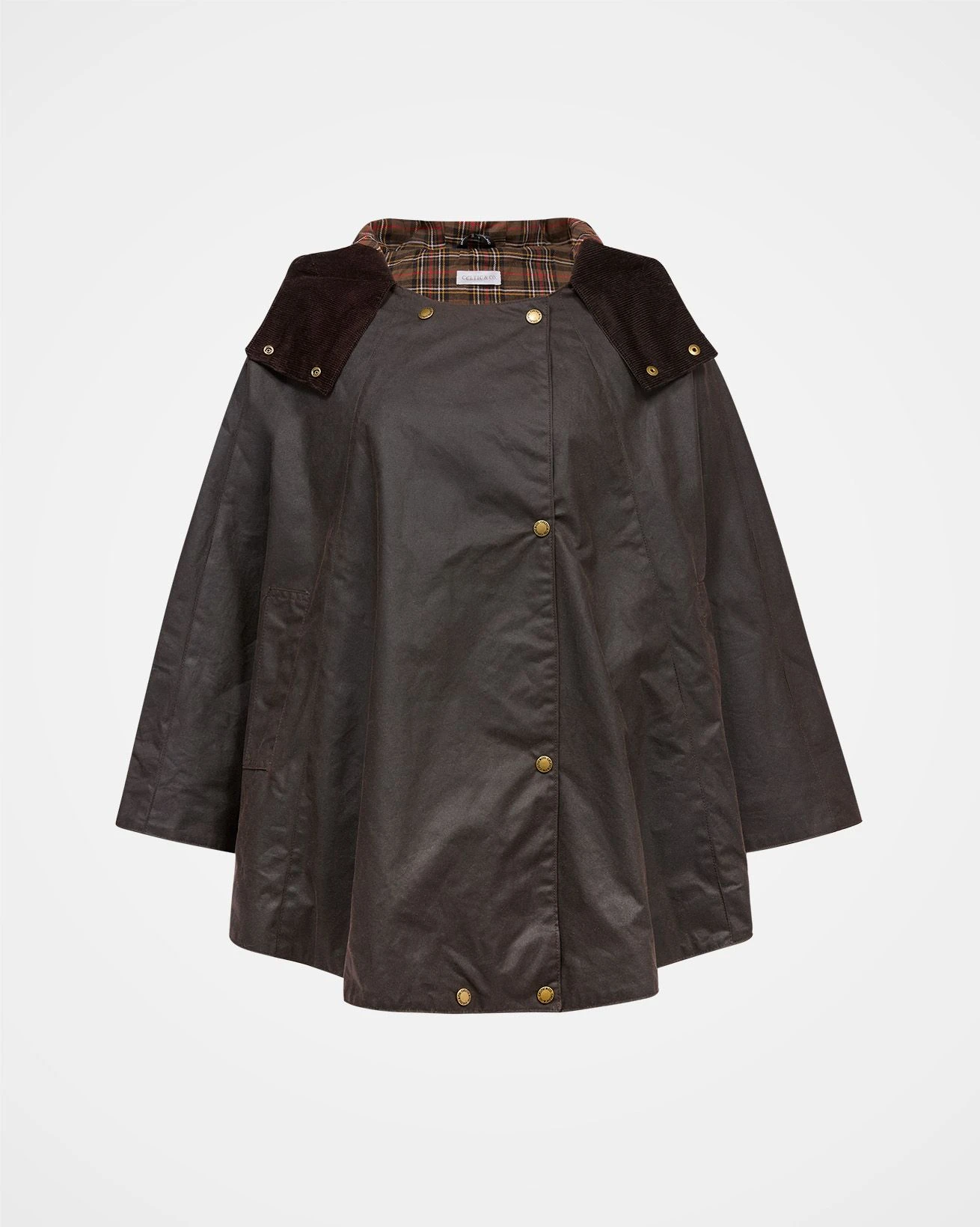 Waxed Cotton Cape 4 Waxed Cotton Cape - Image 2