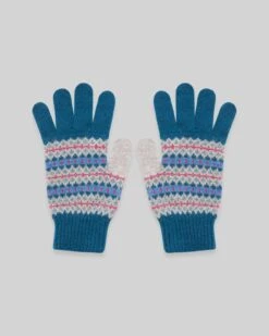 Lambswool Fair Isle Gloves -Celtic & Co Store 172659