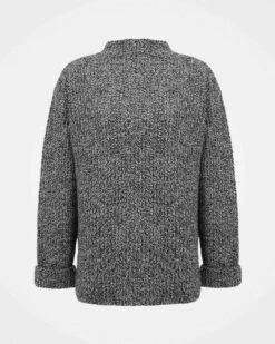 Ribbed Funnel Neck Sweater -Celtic & Co Store 172999