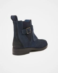 Brogued Strap Detail Chelsea Boots -Celtic & Co Store 173657