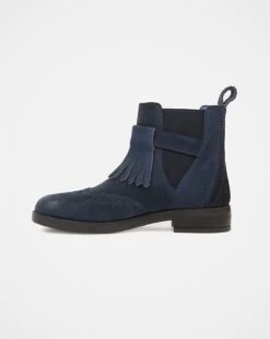 Brogued Strap Detail Chelsea Boots -Celtic & Co Store 173658