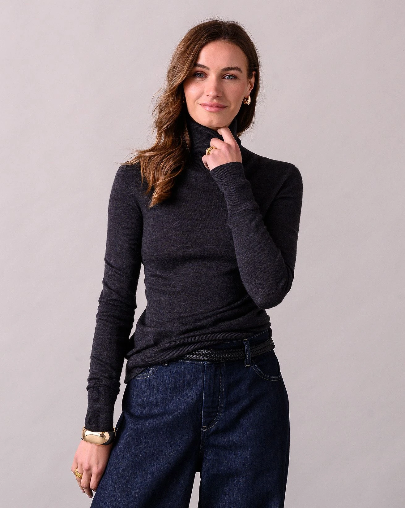 Merino Turtleneck Sweater 4 Merino Turtleneck Sweater - Image 2