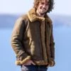 Men's Shearling Classic Aviator Jacket -Celtic & Co Store 173911