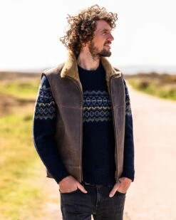 Men's Fair Isle Sweater -Celtic & Co Store 173995