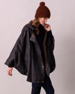 Waxed Cotton Cape 19 Waxed Cotton Cape -Celtic & Co Store 174226