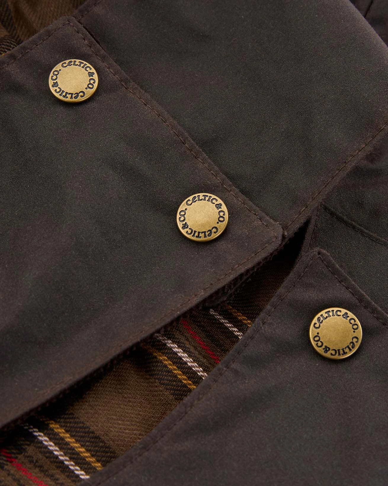 Waxed Cotton Cape 8 Waxed Cotton Cape - Image 6