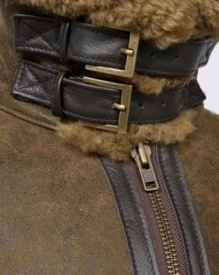 Men's Shearling Classic Aviator Jacket 15 Men's Shearling Classic Aviator Jacket -Celtic & Co Store 175054