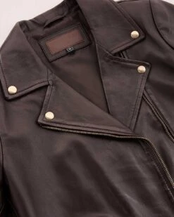 Leather Biker Jacket -Celtic & Co Store 175115