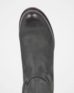 Crepe Block Heel Ankle Boots 14 Crepe Block Heel Ankle Boots -Celtic & Co Store 176665