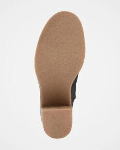 Crepe Block Heel Ankle Boots 15 Crepe Block Heel Ankle Boots -Celtic & Co Store 176670