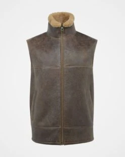 Men's Shearling Vest -Celtic & Co Store 176683