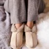 Shearling Bootee Slippers
