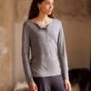 Long Sleeve Henley Top -Celtic & Co Store 178890