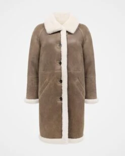 Classic Shearling Overcoat -Celtic & Co Store 179420