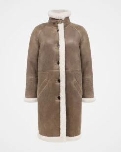 Classic Shearling Overcoat -Celtic & Co Store 179421