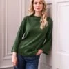 Funnel Neck Jersey Top -Celtic & Co Store 179796
