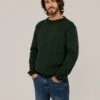 Men's Textured Stitch Crew Neck Sweater -Celtic & Co Store 180231