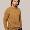 Men's Ribbed Fishermans Sweater 1 Men's Ribbed Fishermans Sweater -Celtic & Co Store 180318