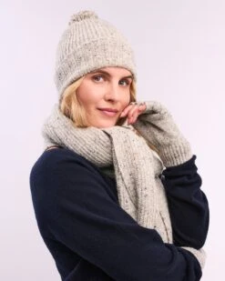 Donegal Rib Scarf -Celtic & Co Store 182123