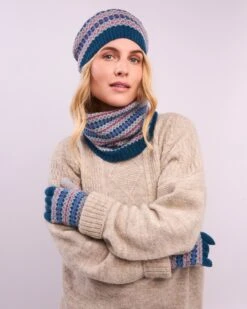 Lambswool Fair Isle Snood -Celtic & Co Store 182153