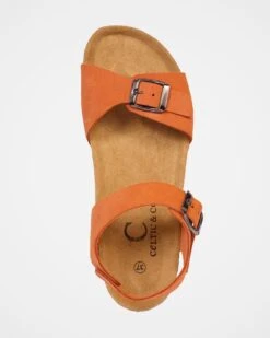 Low Wedge Double Buckle Sandals -Celtic & Co Store 186246