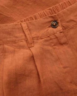 Linen Barrel Leg Pleat Detail Pants 12 Linen Barrel Leg Pleat Detail Pants -Celtic & Co Store 186287