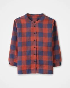 Check Swing Blouse -Celtic & Co Store 186391