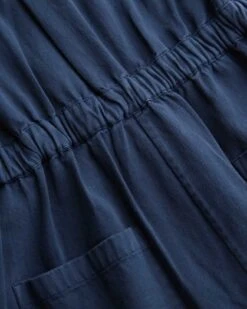 Organic Cotton Twill Long Sleeve Jumpsuit -Celtic & Co Store 187285